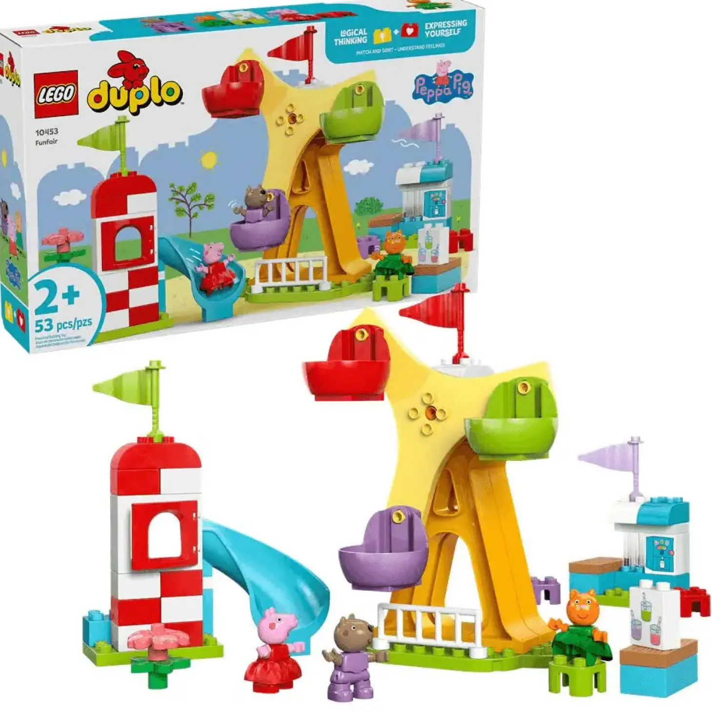 LEGO DUPLO Peppa Pig Feria Parque de Atracciones 10453