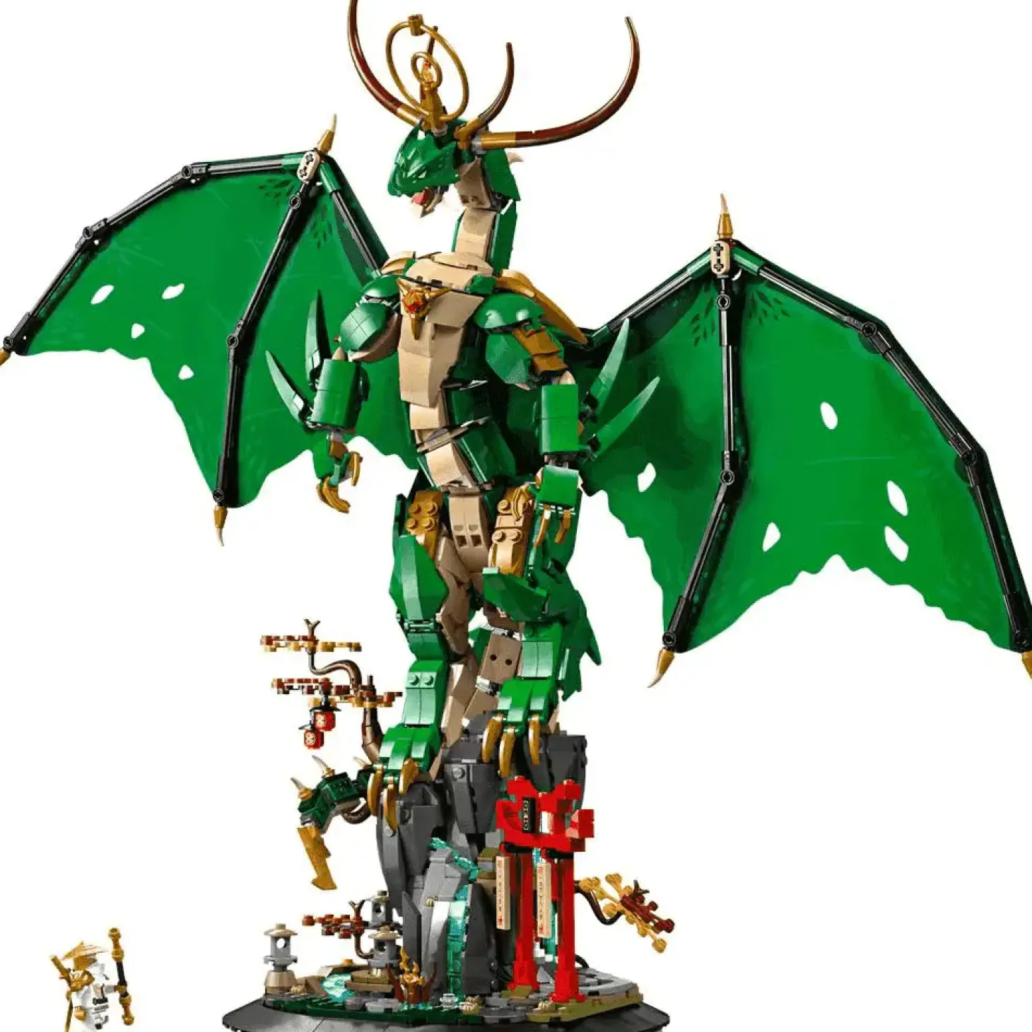 LEGO NINJAGO Dragón Guardián Kit de Construcción 71847
