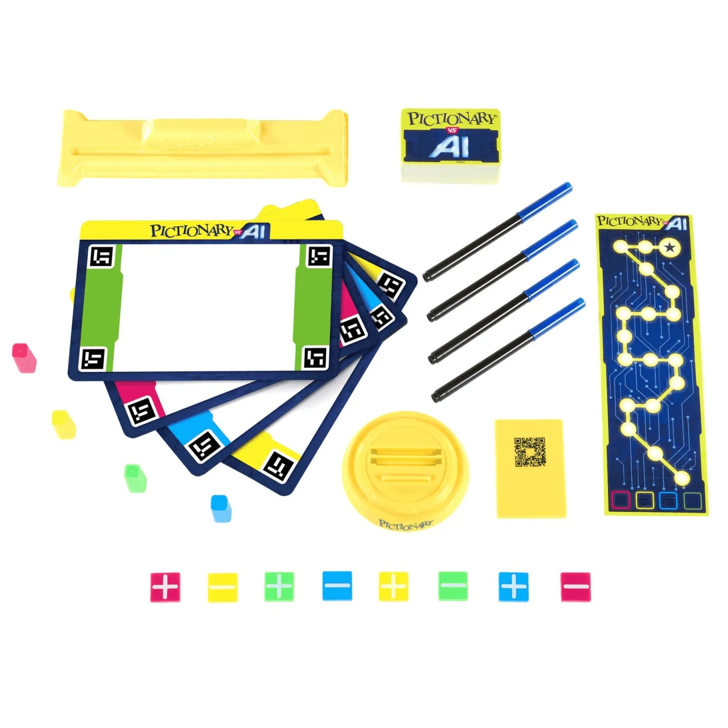 Mattel Games Pictionary vs AI uego de Mesa Cooperativo e Interactivo con Inteligencia Artificial