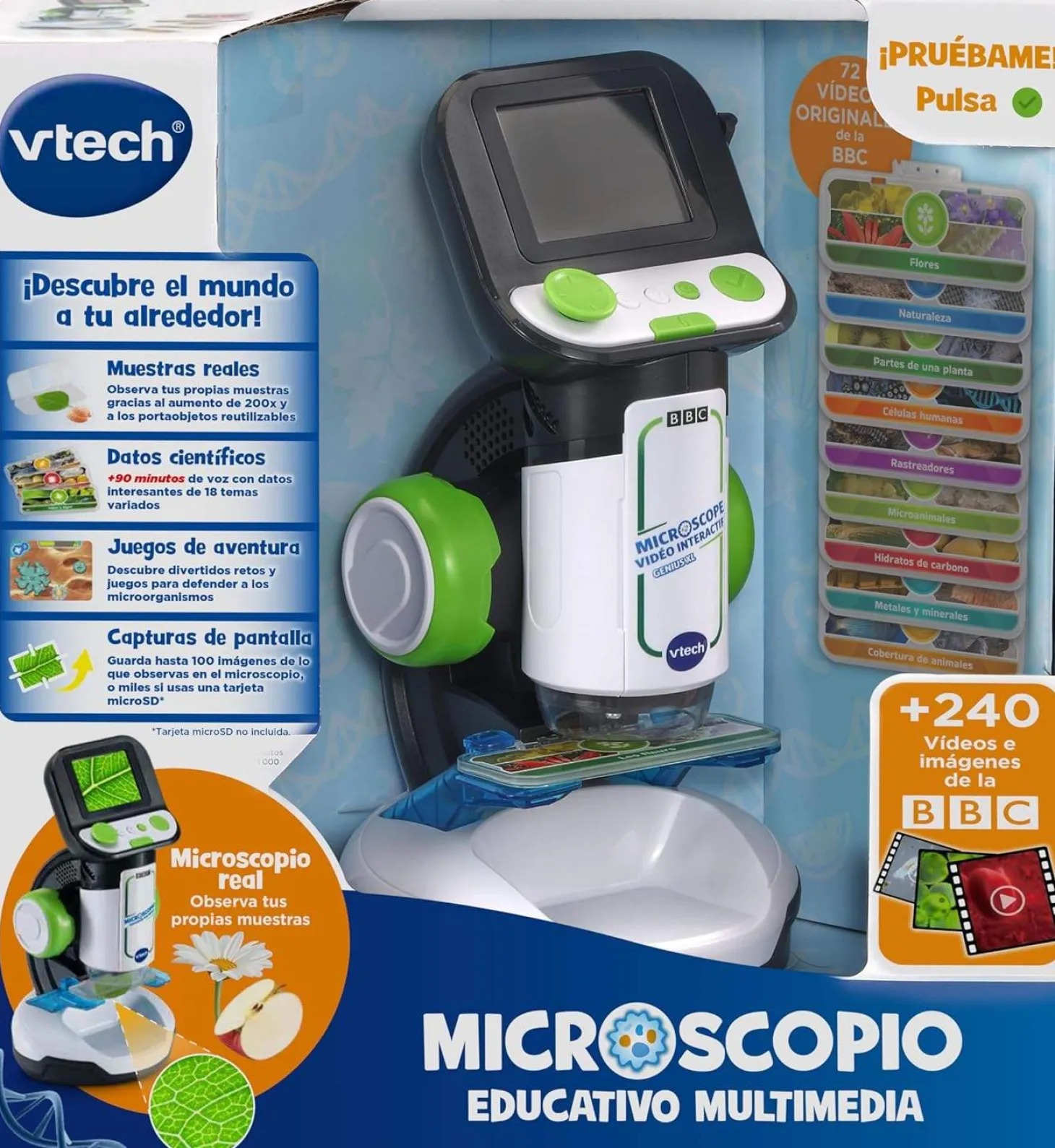 Microscopio Educativo Multimedia VTech