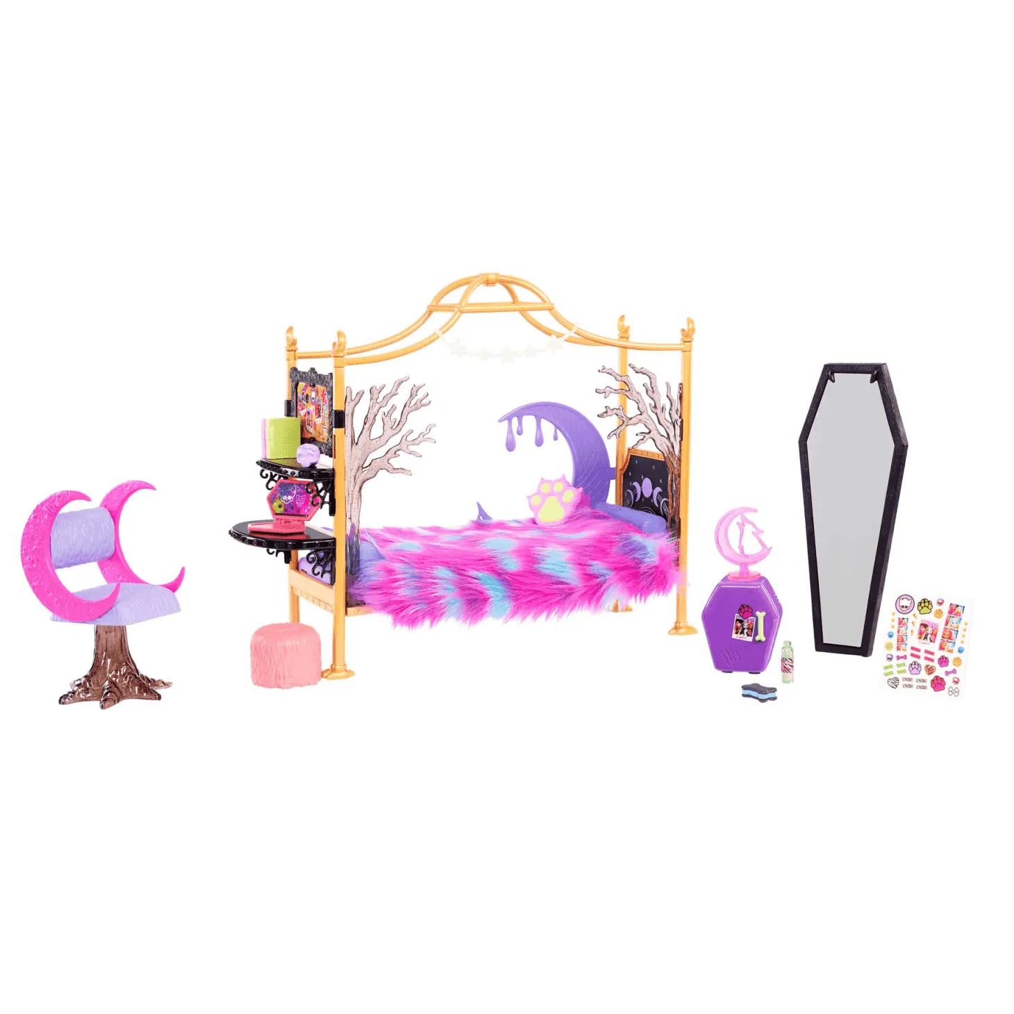 Monster High Habitación de Clawdeen Wolf