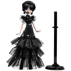 Monster High Muñeca Coleccionable Miércoles Addams Rave´N de Monster High