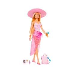 Muñeca Barbie un día en la playa Mattel