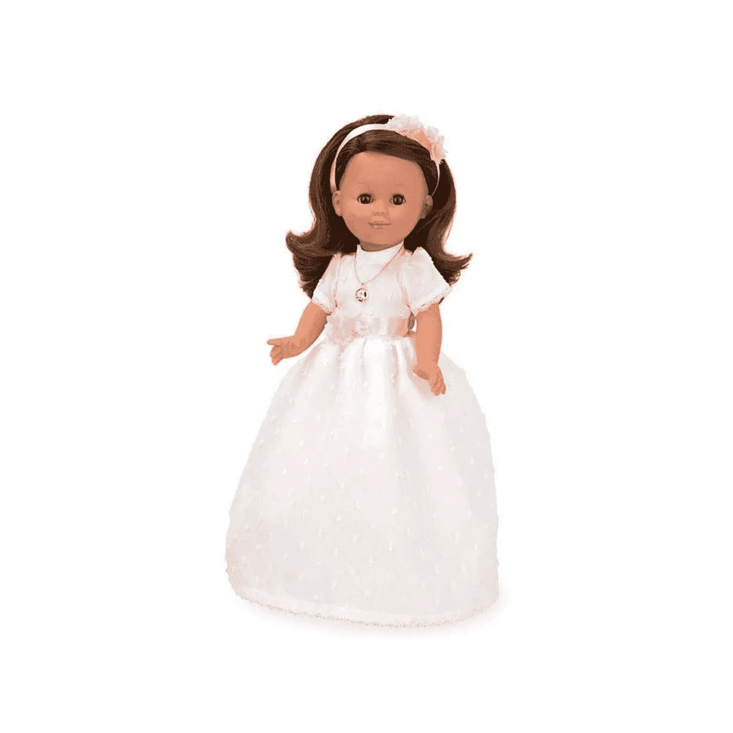 Muñeca de Comunión Elegance con pelo Moreno 42 cm de Arias
