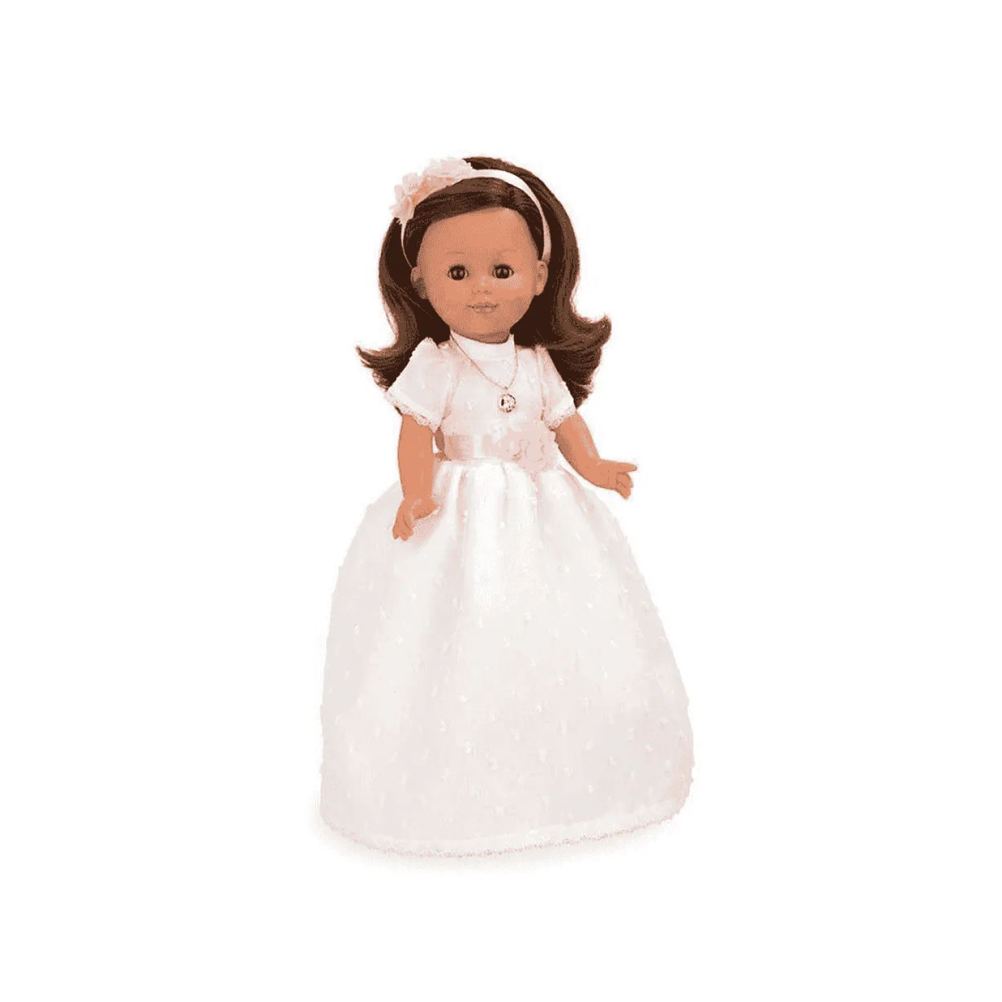 Muñeca de Comunión Elegance con pelo Moreno 42 cm de Arias