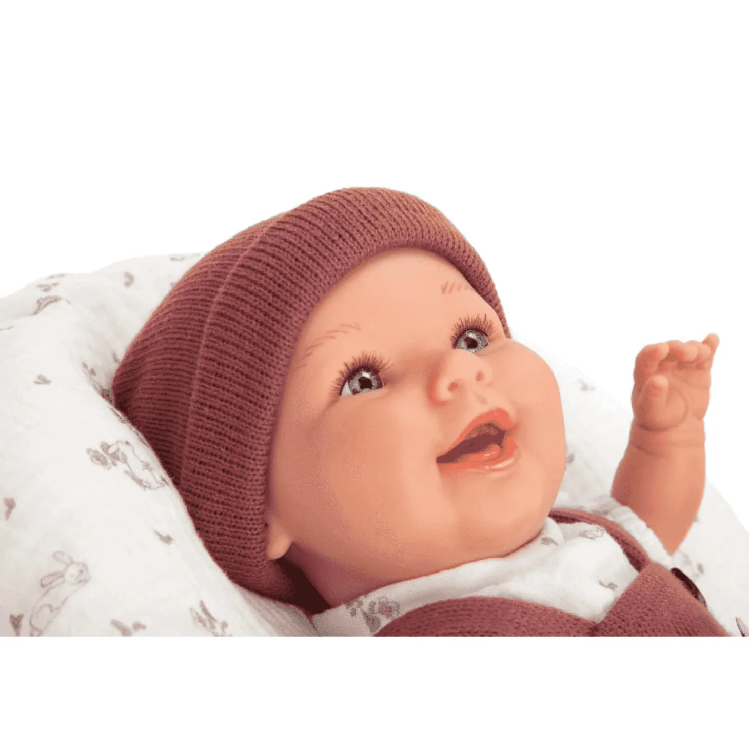 Muñeca Elegance Gadi Granate con Cojín 35 cm - Muñecas Arias