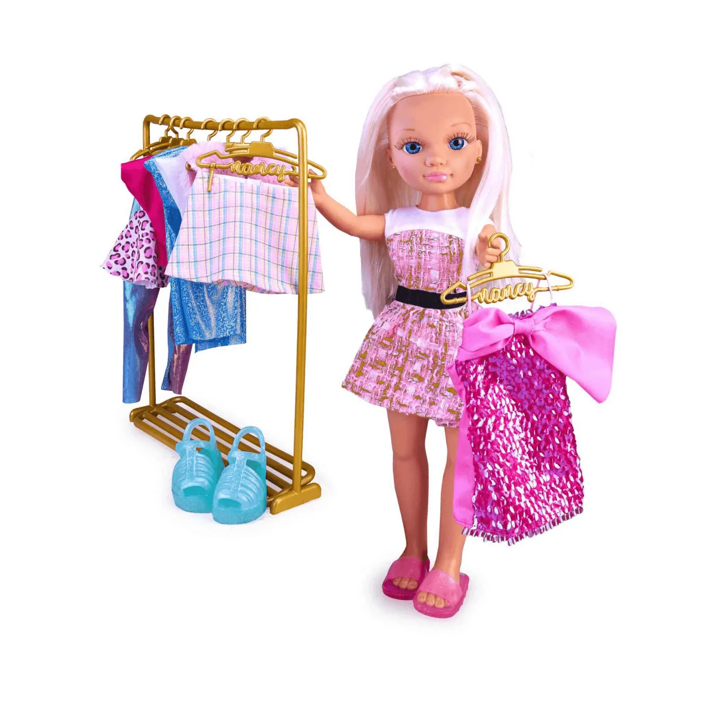 Nancy Vestidor de Looks Muñeca con Complementos