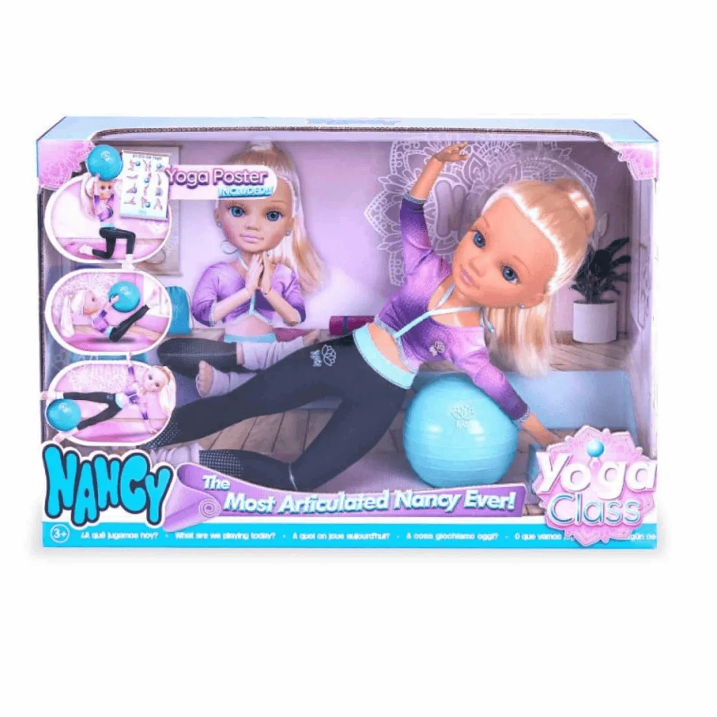 Nancy Yoga Class - La muñeca Nancy más flexible para practicar yoga
