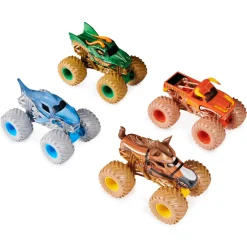 Pack 4 Coche Monster Jam Surtido Die Cast 1:64