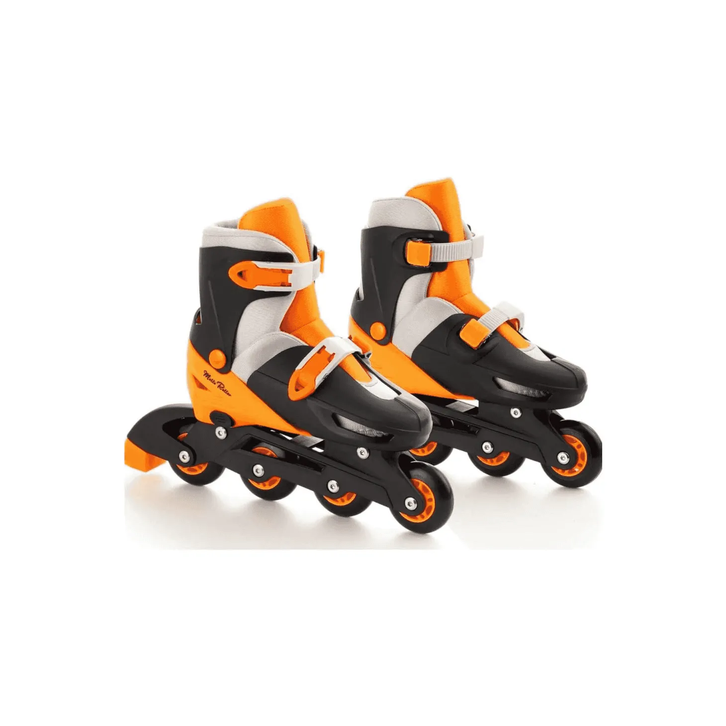 Patines en línea 4 en 1 naranjas ajustables Moltó