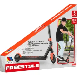 Patinete para niños Deluxe Free Style Scooter Rojo