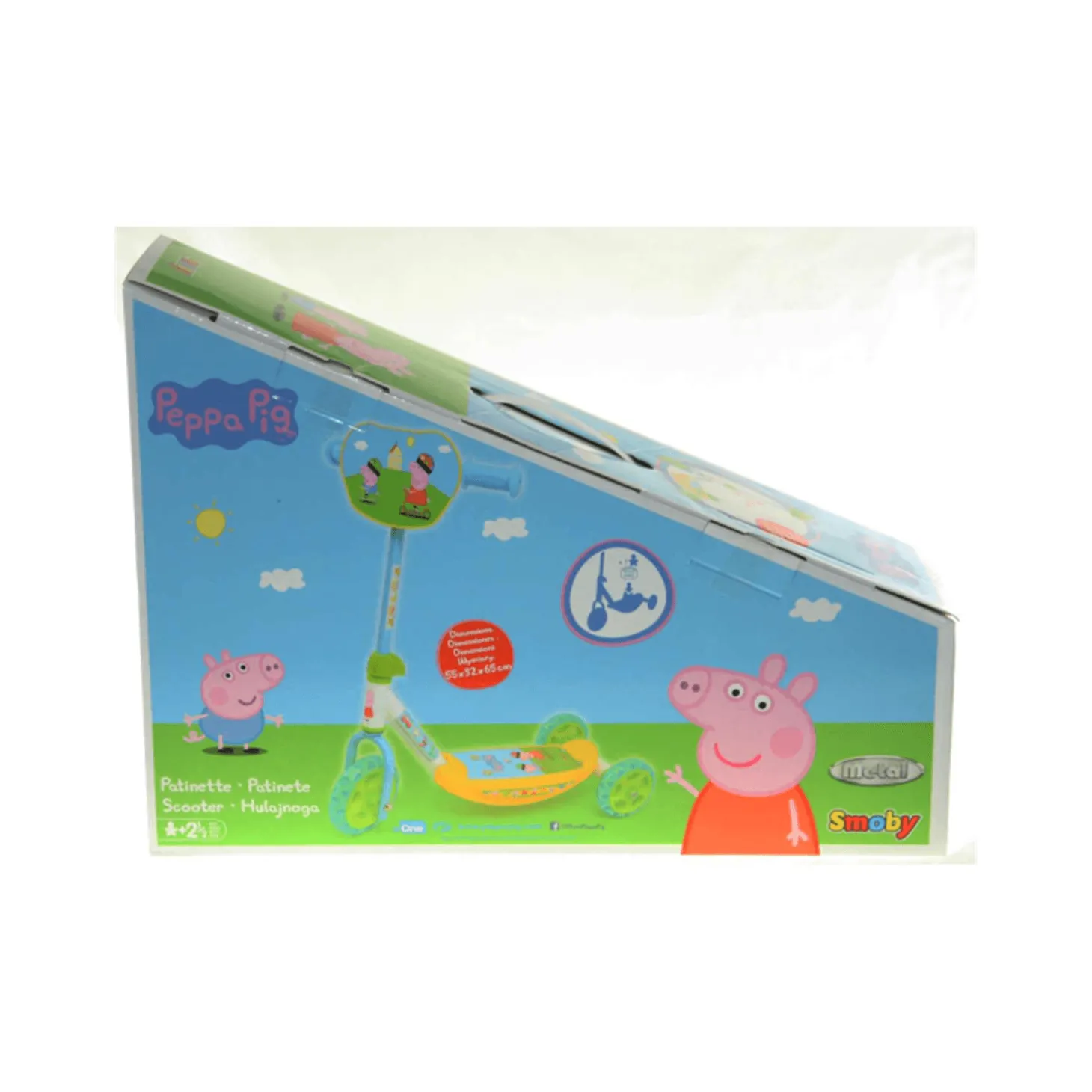 Patinete 3 Ruedas Peppa Pig