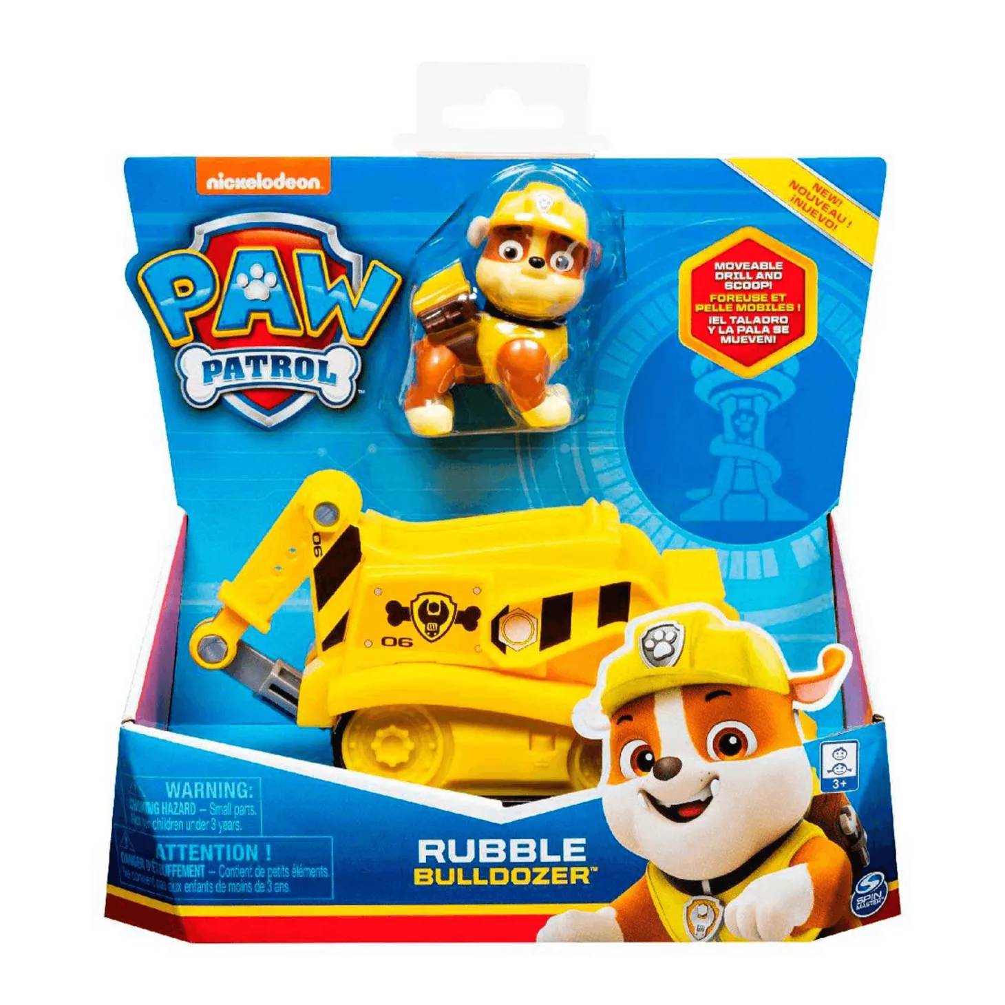 Patrulla Canina Vehículo Clásico Rubble
