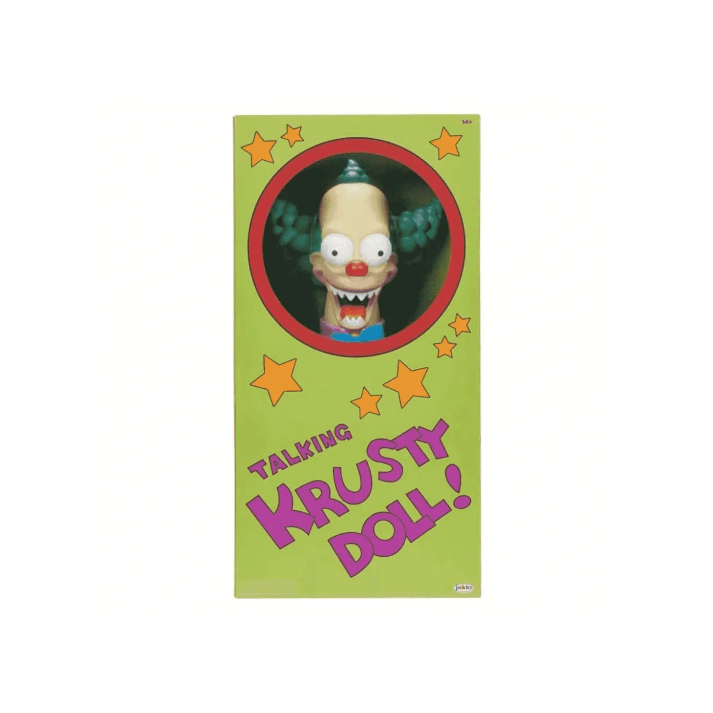 Peluche Krusty de Los Simpsons 30 cm - Habla en Inglés