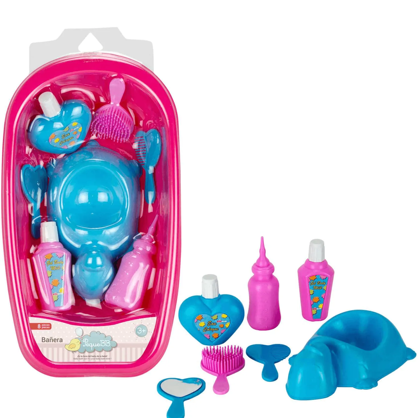 PequeBB Bañera Complementos de Muñecos