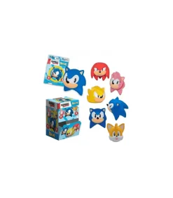 Personajes Sonic Squishme sobre sorpresa