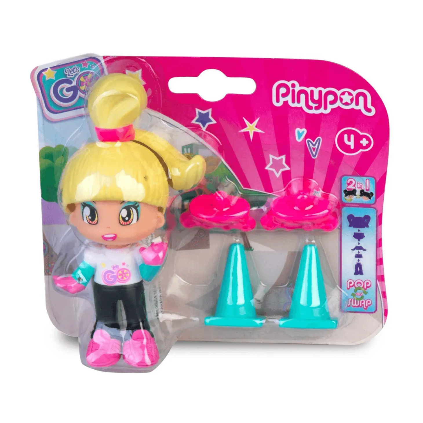 Pinypon Let´S Go! Monopatin Y Patines Si