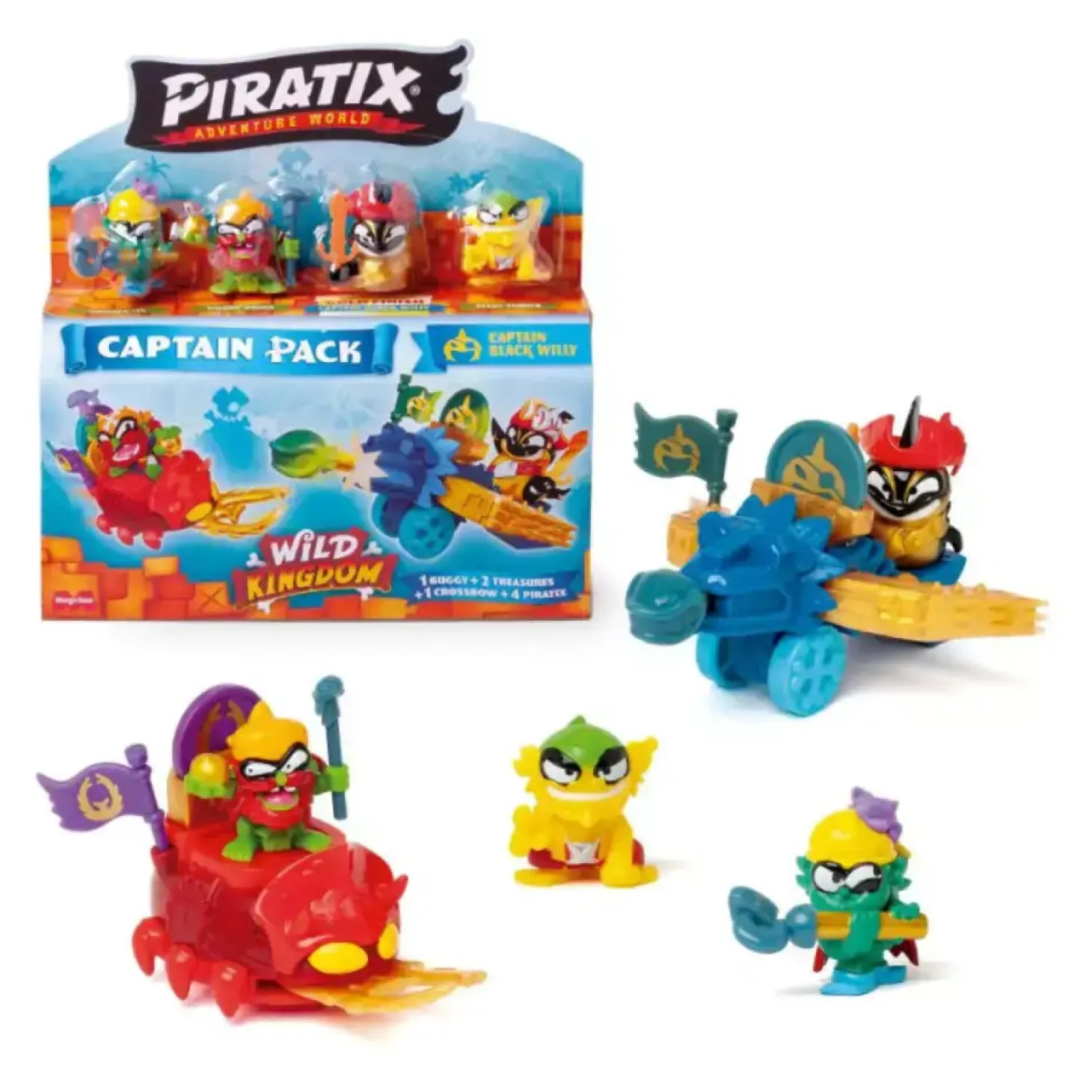 Piratix Wild Kingdom Captain Pack – Aventuras salvajes