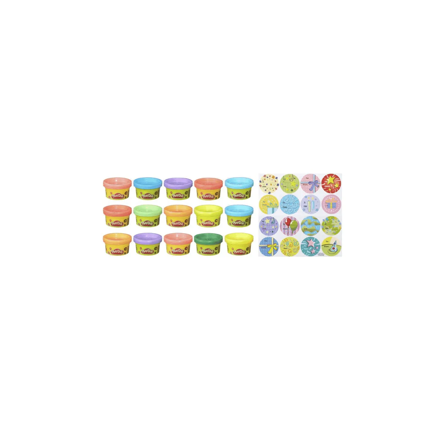 Play-Doh Bolsa De Fiesta 15 minibotes plastilina