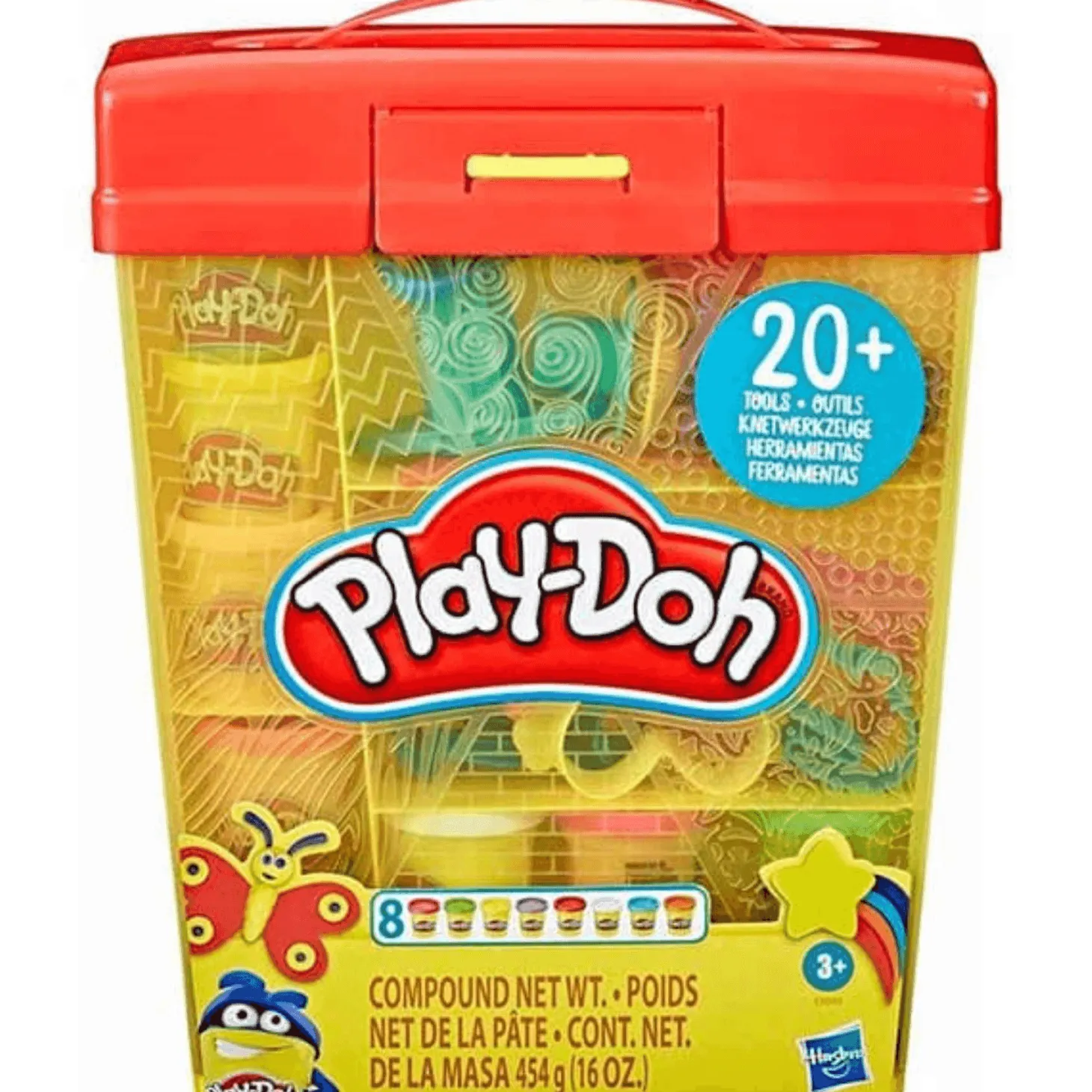 Play-Doh Súper Maletín Plastilina 20 Accesorios