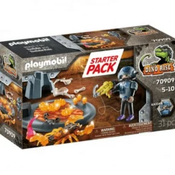 Playmobil Dino Rise Starter Pack Lucha Contra el Escorpión de Fuego 70909