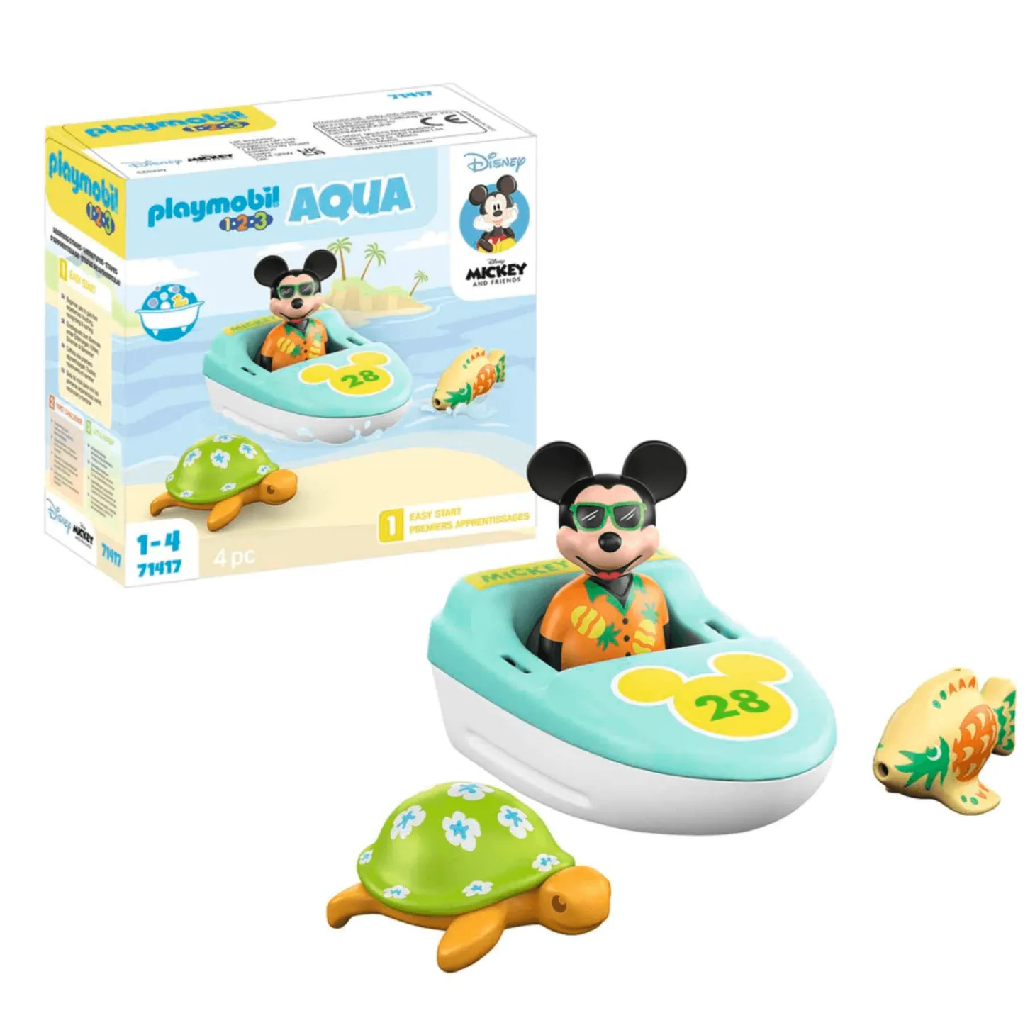 Playmobil 1.2.3 & Disney: Viaje en Bote con Mickey