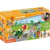 Playmobil Duck On Call Acción Ambulancia Ayuda al piloto de Carreras 70919