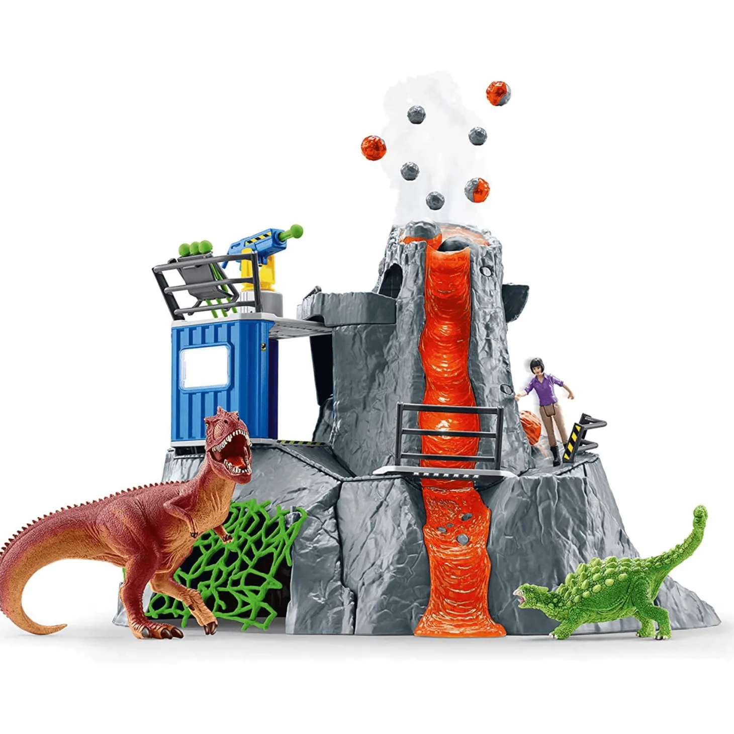 Playset Gran Expedición al Volcan