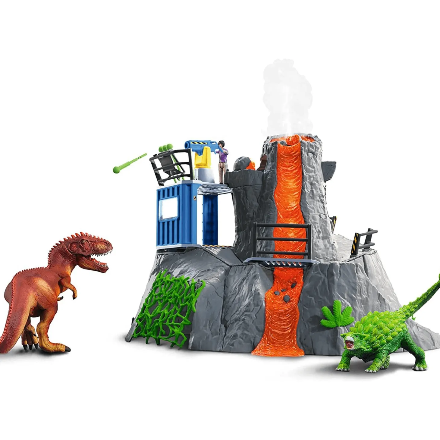Playset Gran Expedición al Volcan