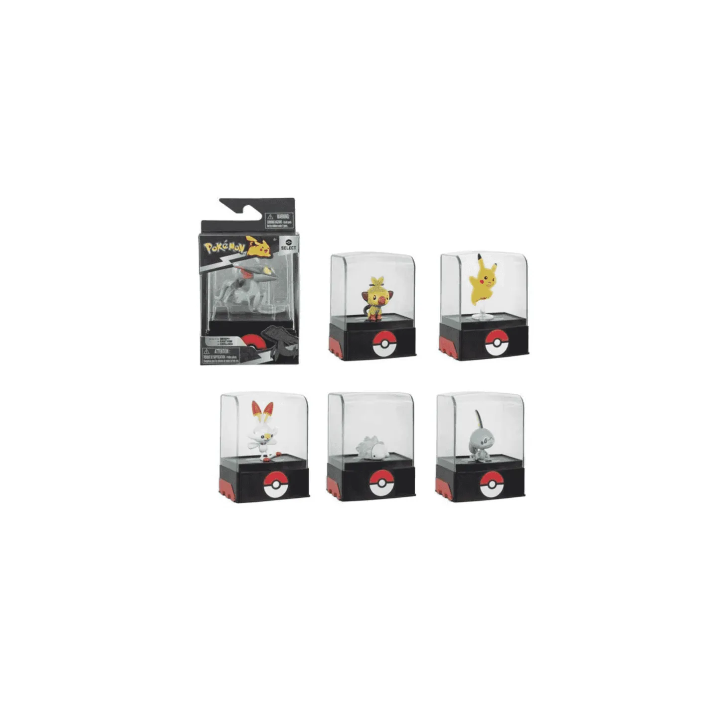 Pokemon Figura con vitrina