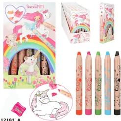 Princess Mimi Lapices De Colores Con Sacapuntas
