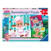 Puzle Bebés Llorones 3x49 Piezas