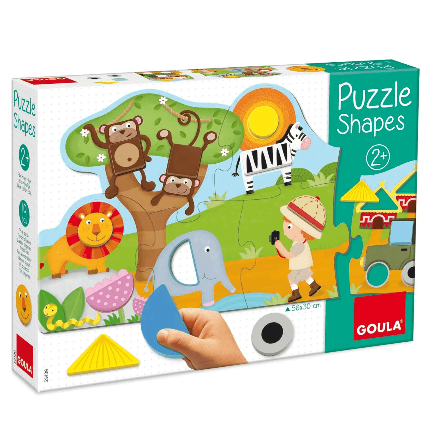 Puzzle de Madera Formas Geométricas