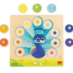 Puzzle de Madera Pavo Real