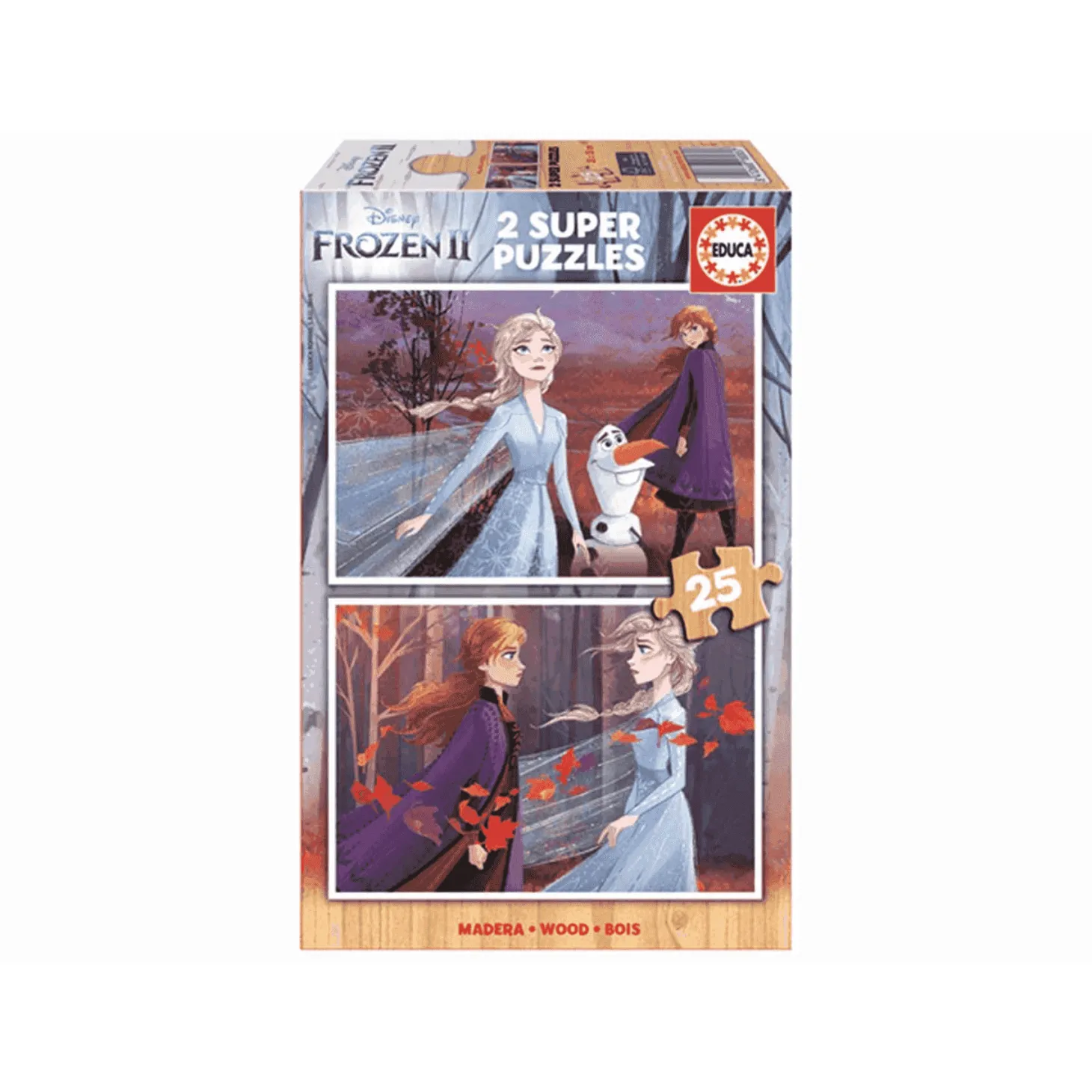Puzzles 2X25 Frozen 2