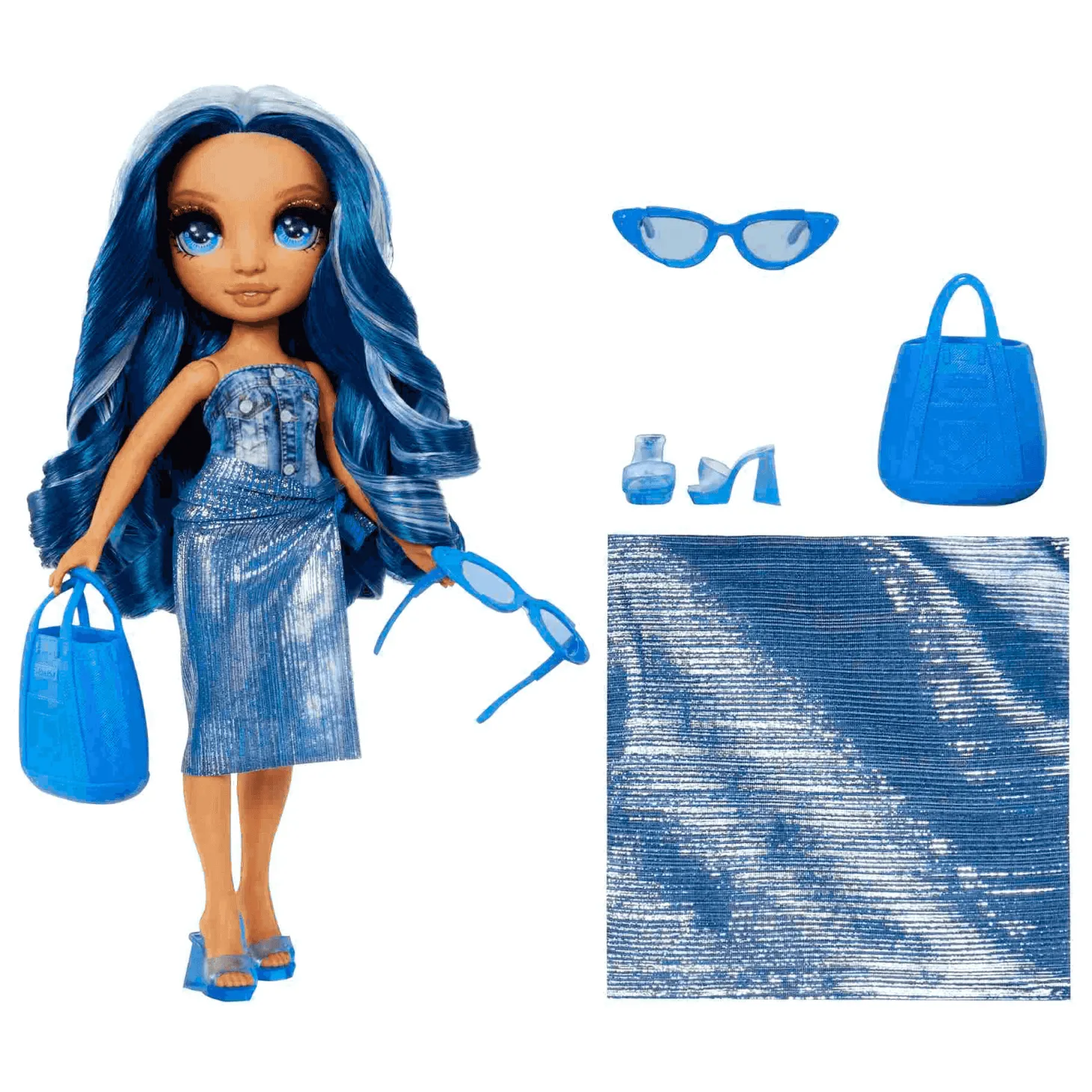 Rainbow High Muñeca Diversion Bajo El Sol Skyler Blue