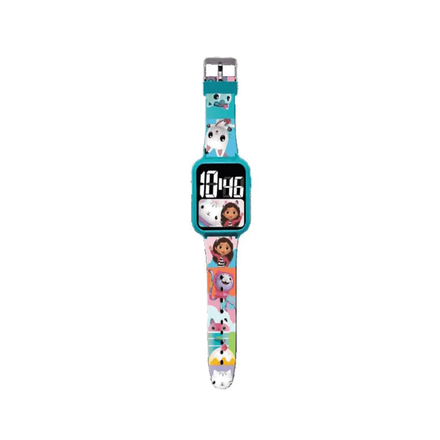 Reloj LED de La casa de muñecas de Gabby