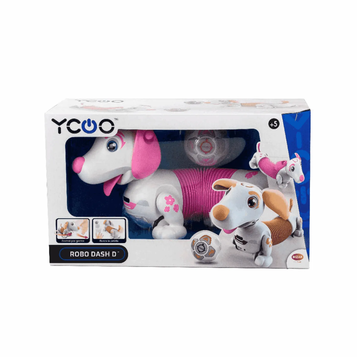Robo Dash D Rosa Cachorro Robótico