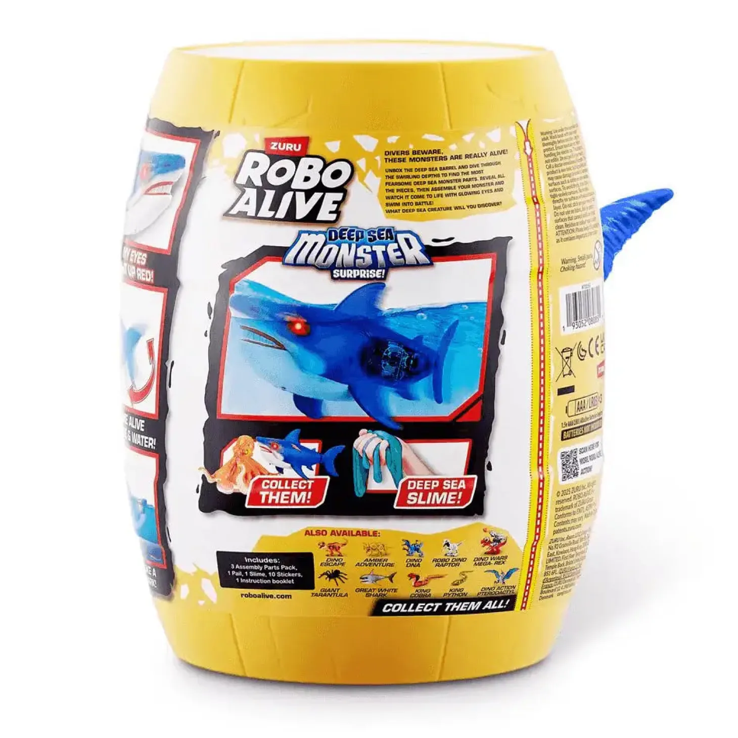 Robo Alive Monstruo Marino – Sorpresa activada por agua (Water Activated)