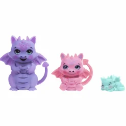 Royal Enchantimals Muñeca invitada con regalos con familia de dragones Mattel GYJ09