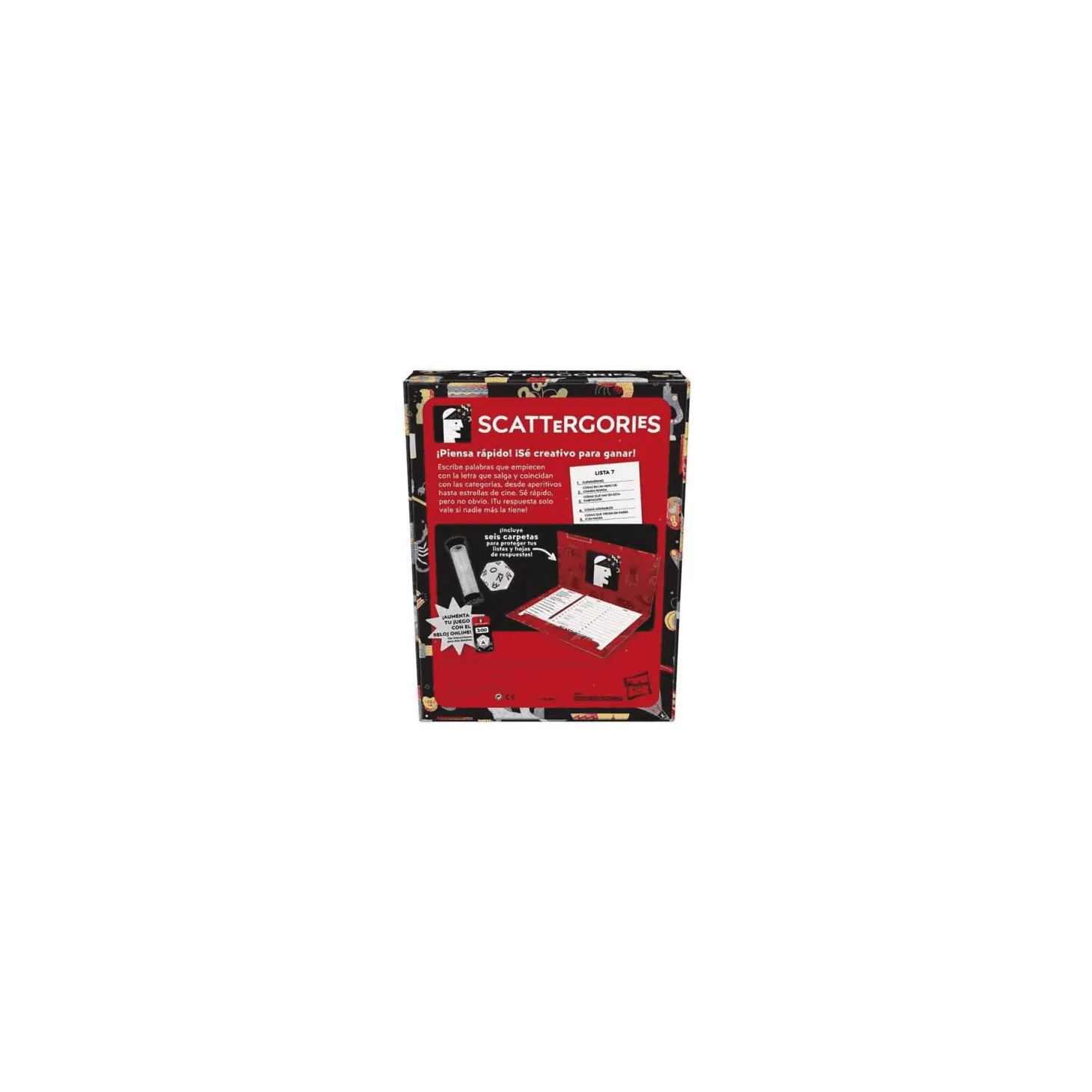 Scattergories juego de mesa