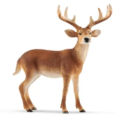 Schleich Figura Ciervo De Cola Blanca Macho