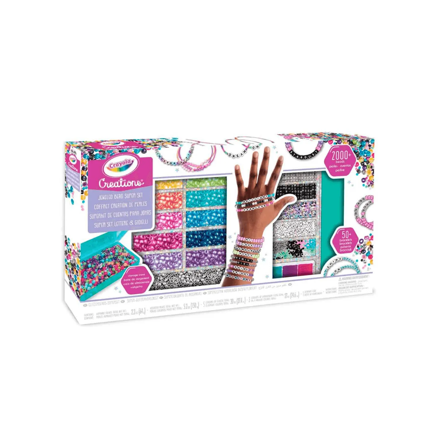 Set Creacion Pulseras Letras y Joyas
