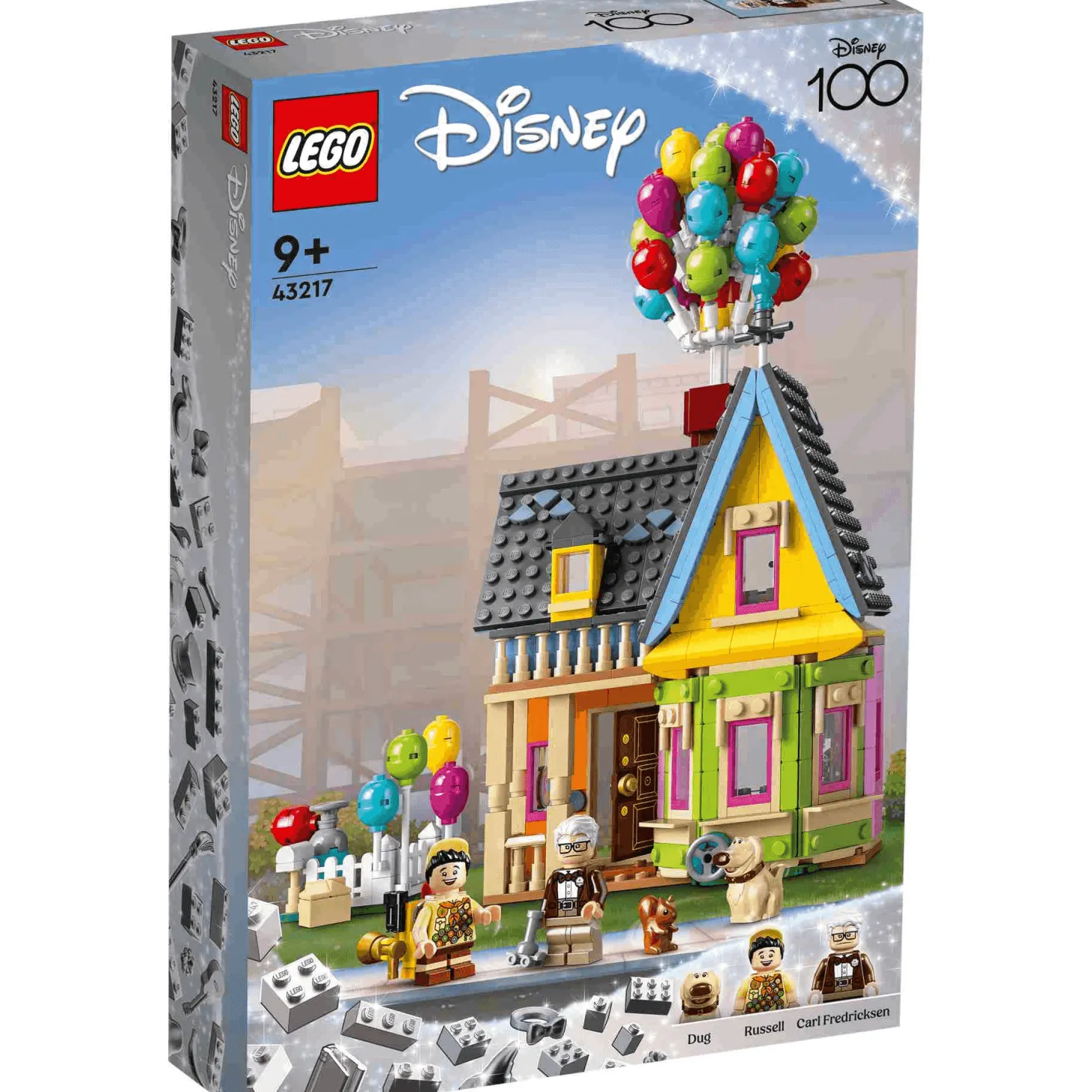 Set de juguetes de construcción LEGO | Disney y Pixar 43217 Casa de “Up” 598 piezas