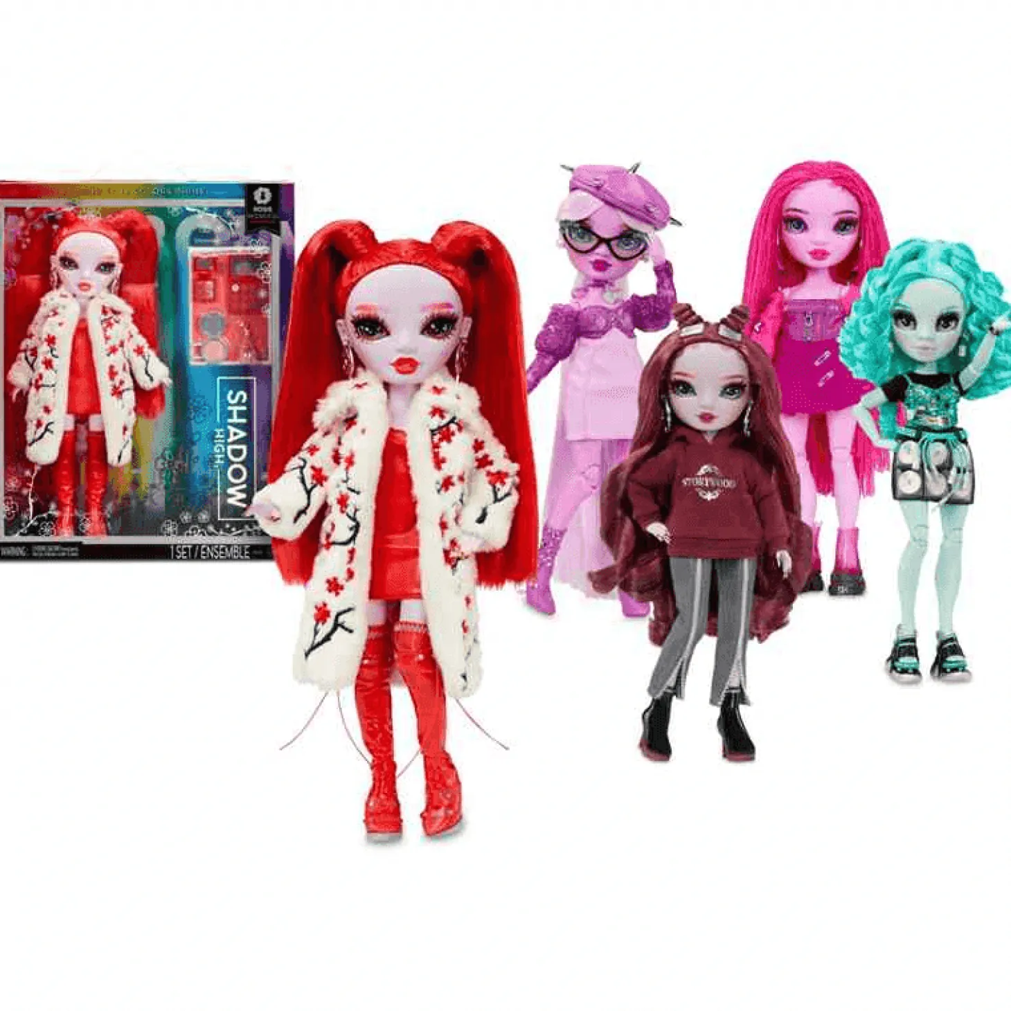 Shadow High Muñeca de moda Serie 3 - Scarlet Rose (Granate)