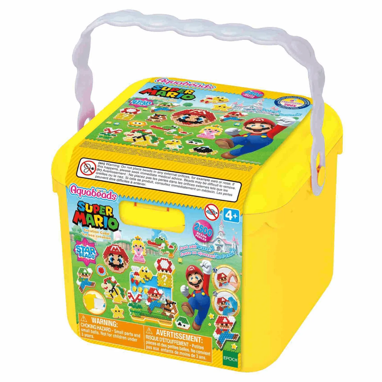 Super Mario Aquabeads Cubo de Creatividad