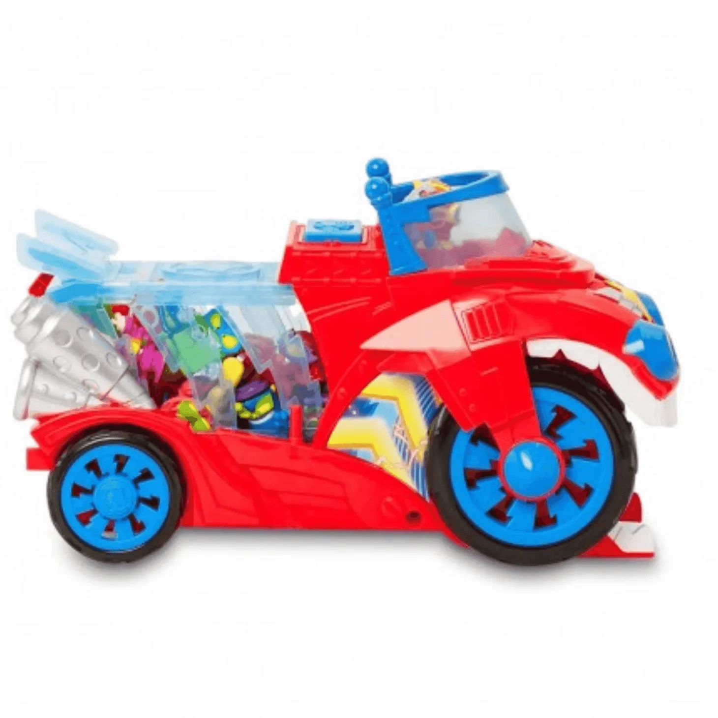 SuperThings Kazoom Power Bite Attack con jaula y figura