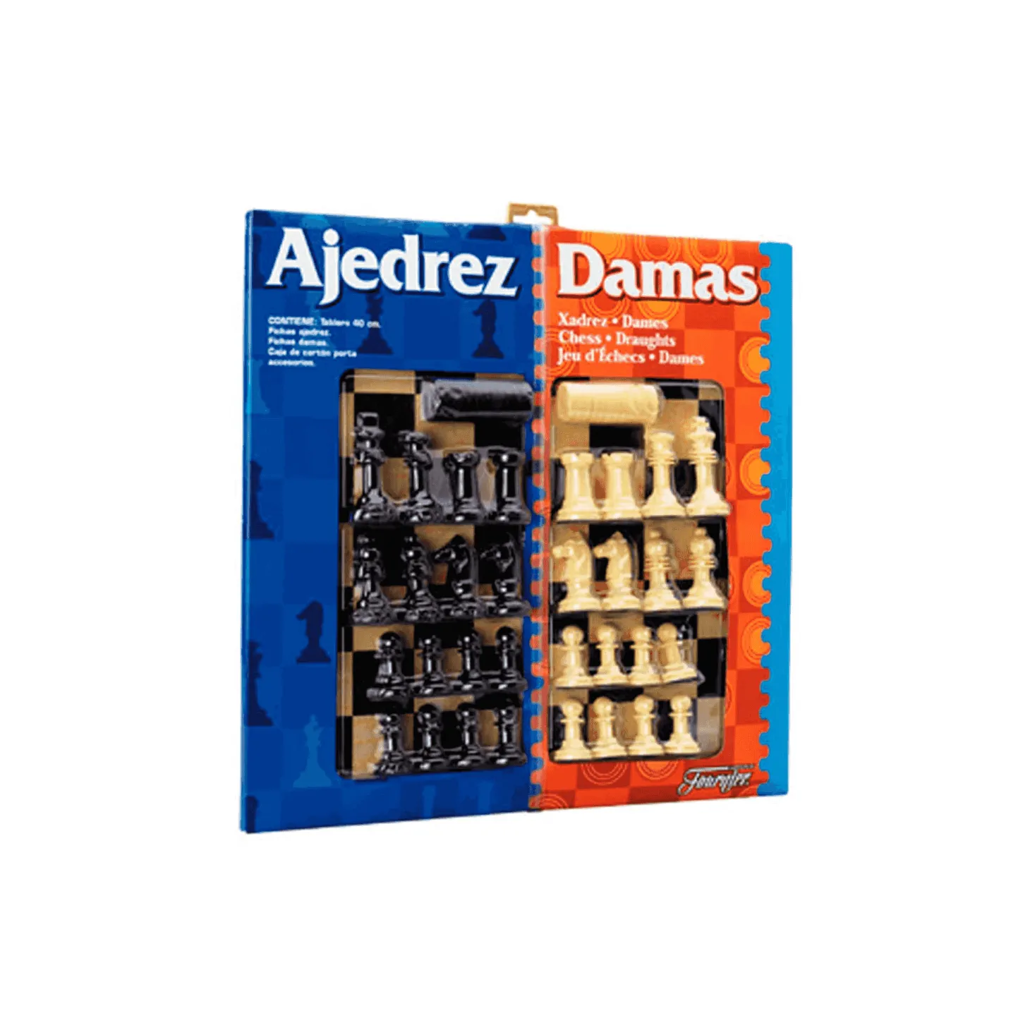 Tablero ajedrez y damas grande 40x40