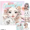 Topmodel Libro Especial Para Colorear