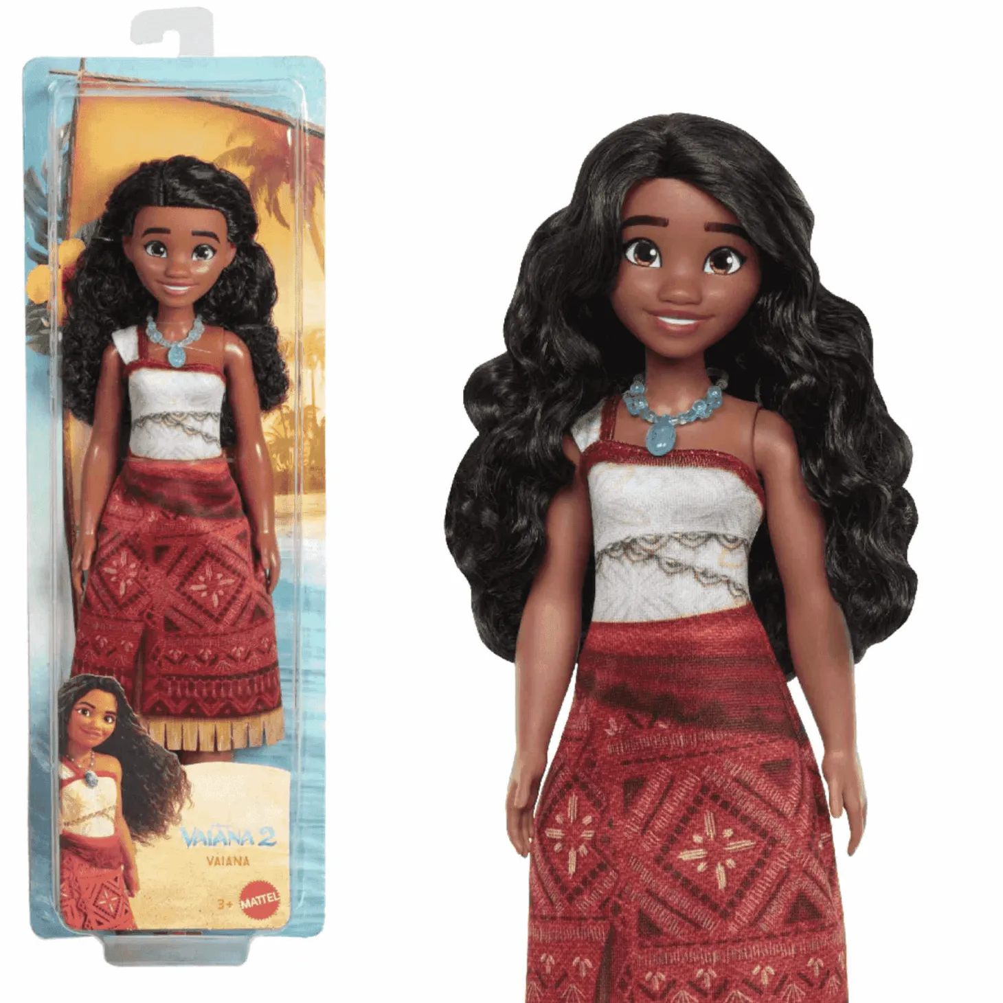 Vaiana 2 Muñeca Musical con Atuendo Desmontable y Accesorios